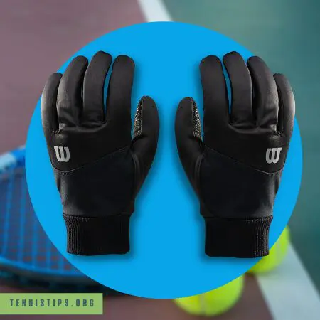 Simple Style, Strong Game: Silver Tennis Gloves for Everyone